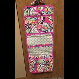 Vera bradley hanging travel organizer